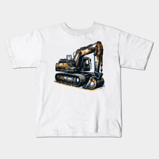 Excavator Kids T-Shirt